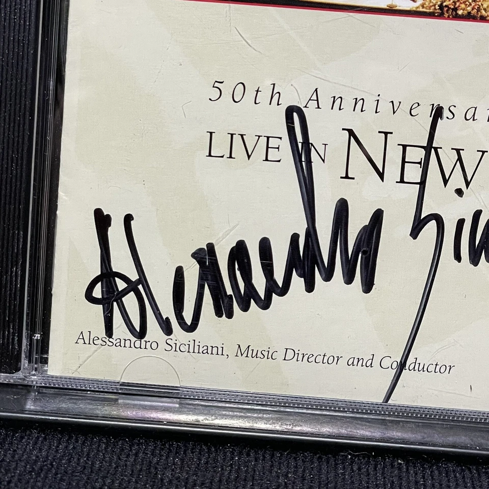Columbus Symphony Orchestra CSO Live In New York CD Alessandro Siciliani Signed - Imagem 2 de 4