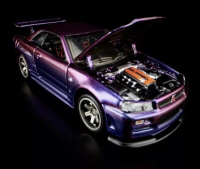 Hot Wheels RLC Exclusive Nissan Skyline GT-R BNR34 🚗 | eBay UK