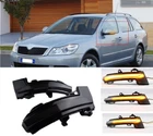 For Skoda Octavia MK3 5E 2012-2018 Mirror Indicator Exterior Mirror Indicator Amber L+R