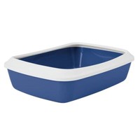 "Vadigran Katzentoilette Nordic \"Iriz 50\" Blau; 50 X 37 X 14 Cm"