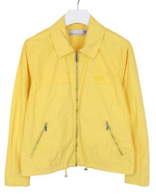 Sergio Tacchini Jacke Herren Groß Leicht Kragen Verstellbar Saum