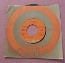 Sweet 45 Ballroom Blitz / Restless 1974 Capitol 4055 vg+