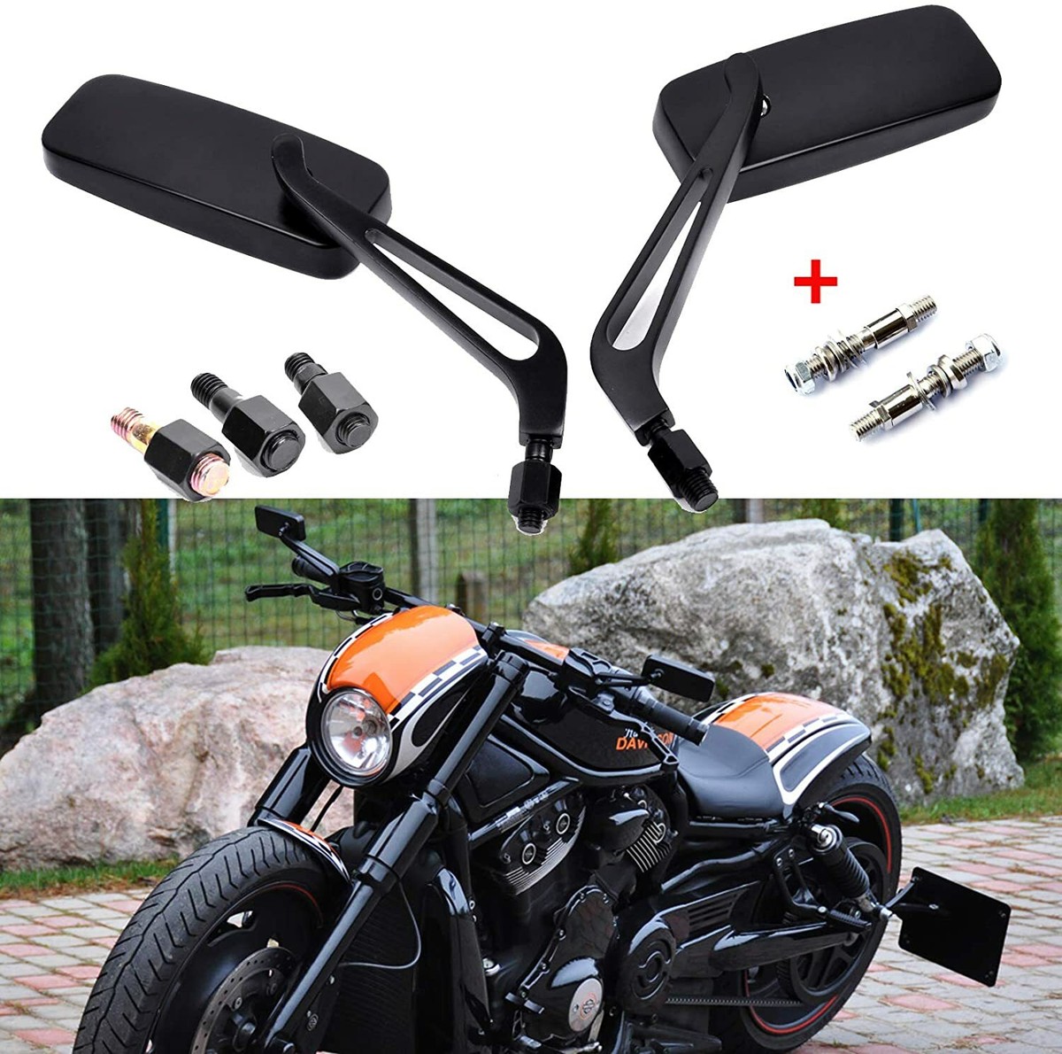 HARLEY-DAVIDSON Wild One Mirrors 2個セット share-Wild-One-