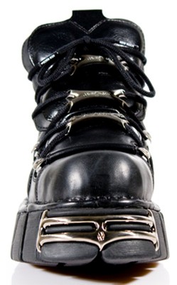 New Rock Boots Unisex Style 106 S1 Black | eBay