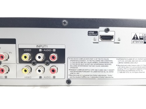 JVC DR-MV150B Registratore DVD VHS VCR Hi-Fi HDMI Lettore Combo con Telecomando TESTATO 100% - Foto 10 di 19