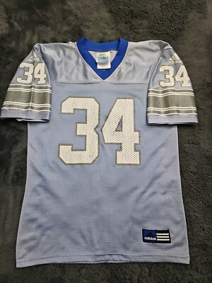 adidas Vintage Detroit Lions James Stewart #34 Youth Size Medium