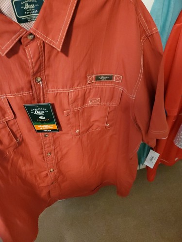 MENS XXL G.H. BASSFISH TALE EXPLORER SHIRT NWT - Picture 10 of 20