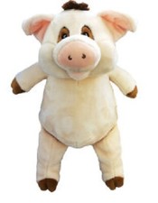 Pig Embroidery-Friendly Stuffed Animal by Cubbies