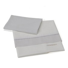 MYBEBE' Foppapedretti Beige 3pc Crib Sheets Set Bedside