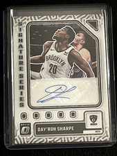 2023-24 Panini Donruss Optic - Signature Series #SS-DSP Day'Ron Sharpe (AU)