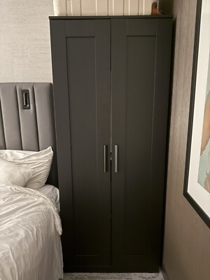 IKEA BRIMNES Black Closet/Armoire