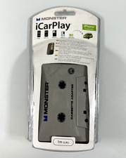 Monster ICarPlay Cassette Adapter AUX for car  headphone jack connection 