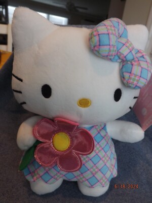Hello Kitty 8'' Easter Plush--NWT