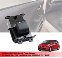 1 X Schalter Fensterheber Hinten Rechts Verwendung FÜR Honda Jazz / Passend F...