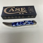 CASE XX #50724 BLUE CRACKLE SMOOTH MEDIU TEXAS TOOTHPICK SS  — photo 5