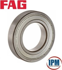 FACTORY NEW FAG 6204-2ZR Single Row Ball Bearing 20x47x14mm, Double Shielded