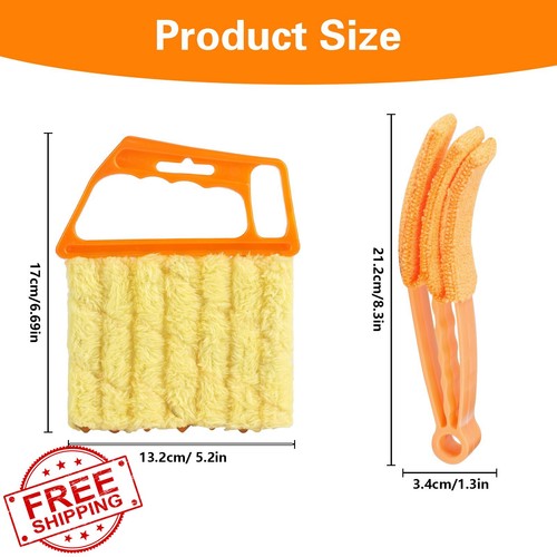 Zxglxinyao Window Blind Cleaner Set Brush Replacements 10-Pack - Picture 2 of 3