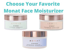 Monat Nourishing Moisturizer - You Choose Skin Type 1.52 oz - New / Sealed