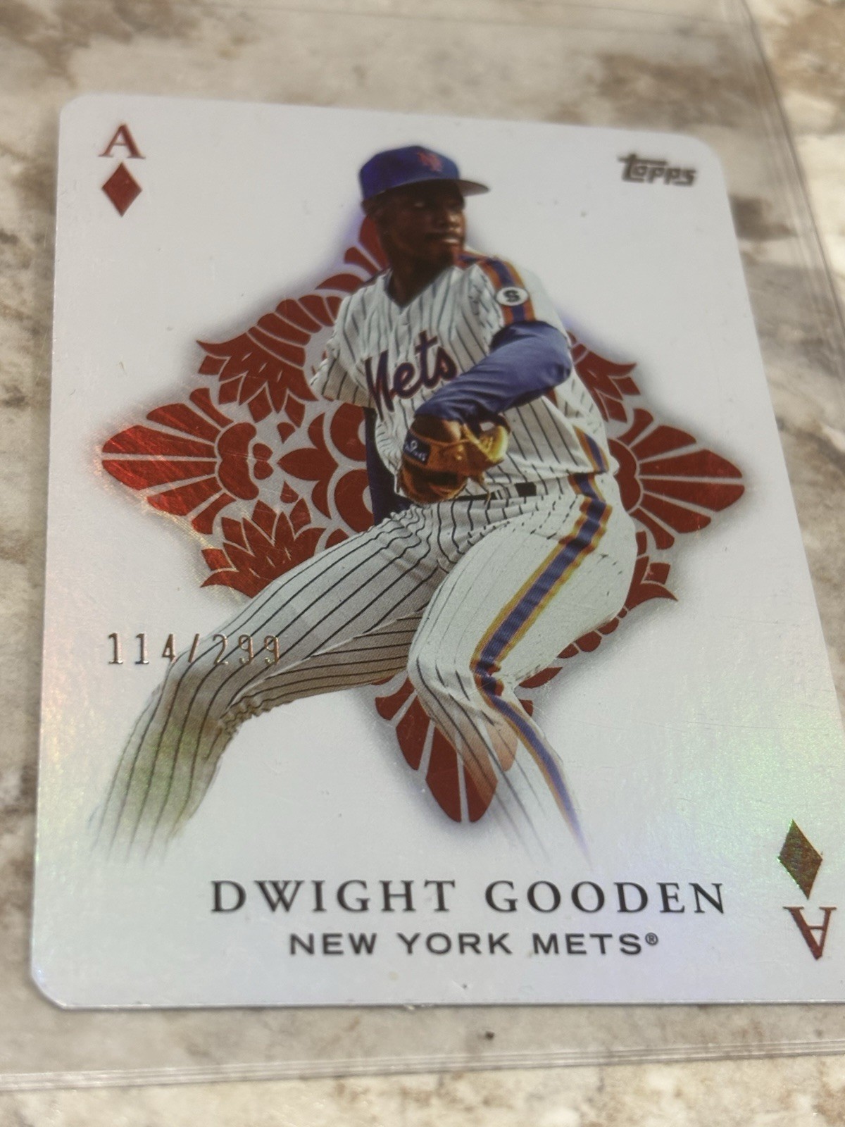 Topps 2023 Update Series All Aces Dwight Gooden AA63 Black 114/299 New York Mets