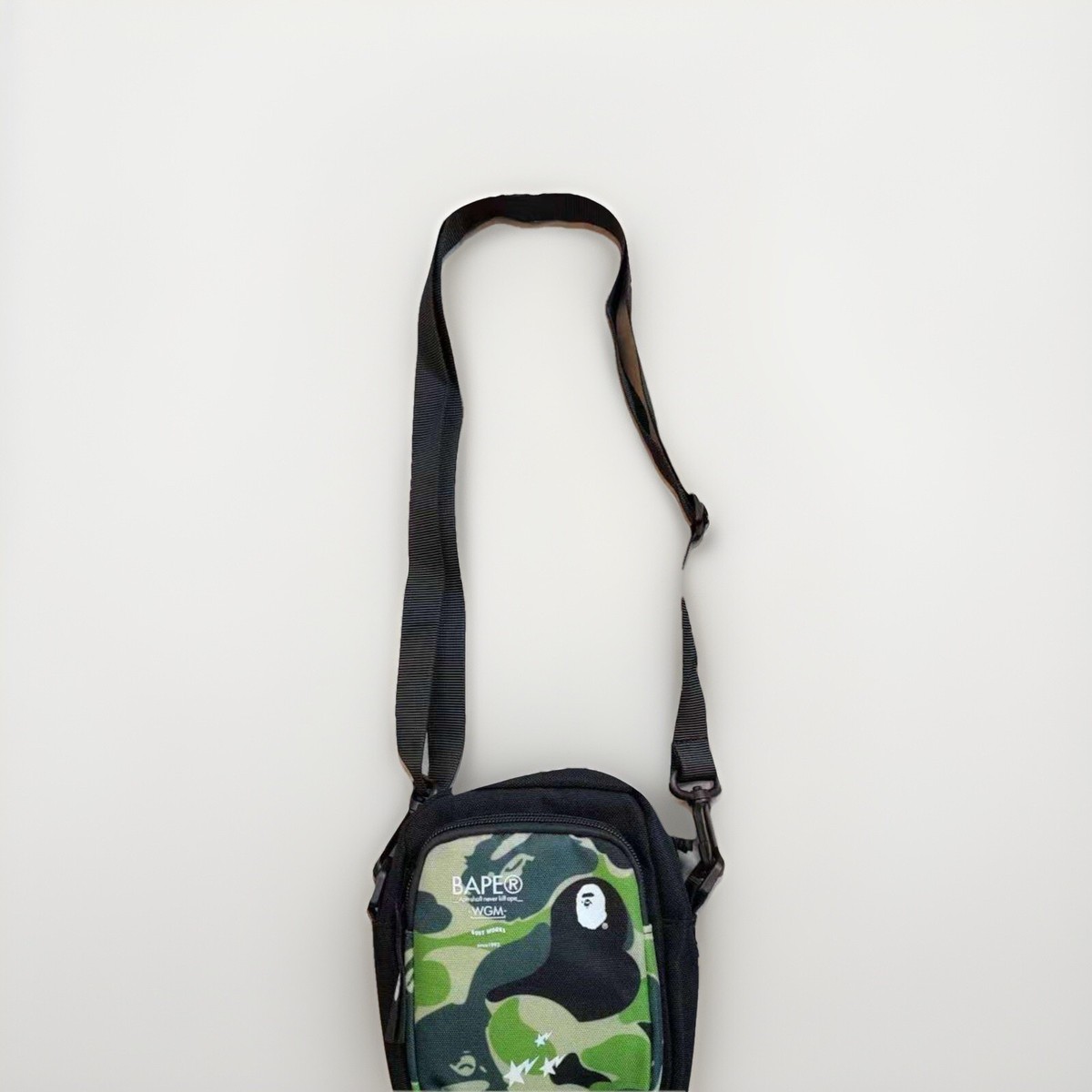 【即完】BAPE ABC CAMO MINI SHOULDER BAG グリーン BAPE A Bathing Ape ABC Mini Green Camo Shoulder Bag WGM