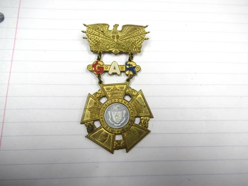 GAR Grand Army Republic 1904 38th National Encampment Boston Mass Souvenir Medal