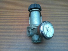 1 - Regulador SCHRADER قديم للمقتنيات c/w calibre Norgen 0-7 bar
