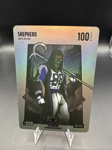 Bo Jackson Battle Arena - Shepherd STEEL Silver Battlefoil -SBF-35