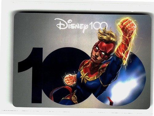 Japan Disney Karte Marvel Captain Marvel - Bild 1 von 2