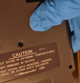 Nintendo NES SUPER GLOVE BALL ORIGINAL AUTHENTIC Good Condition.