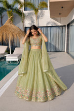 Lehenga Choli Indian Wedding Party Designer Lengha Wear Bollywood Pakistani