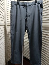 Goodfellow Mens Pants Size L Grey Tech 4 Way Stretch Quick Dry Pockets Trousers