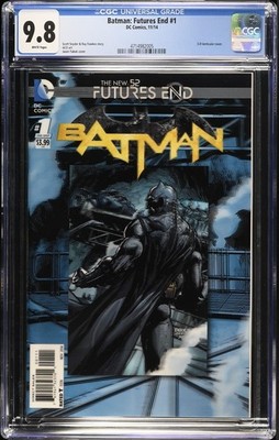Batman: Futures End #1 CGC 9.8 (2014) 3-D Lenticular Jason Fabok Cover DC Comics