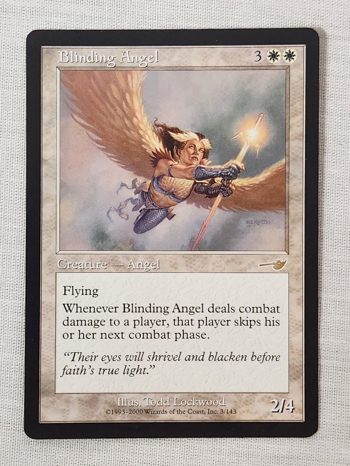 NM Blinding Angel Nemesis Mtg Magic the Gathering