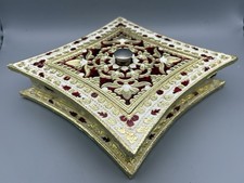 Ornate Indian Wooden Dried Fruits Trinket Wedding Gift Box