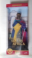 2002 Princess of South Africa Barbie Doll Dolls of the World 56218 NRFB...