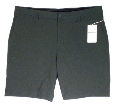 Tommy Bahama ISLANDZONE Men's Heather Grey Double Eagle Chino Shorts Size 40