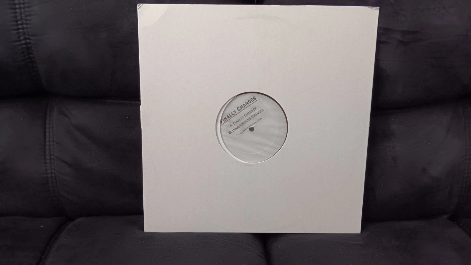 Finally Changes House White Label Mashup 12" Rare! Kings Of Tomorrow