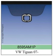 Windschutzscheibe Licht-/Regensensor Graukeil Grün Solar Für VW Tiguan 5N 2011-