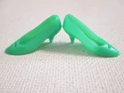 Vintage Barbie: FRANCIE Green Out Heels Japan Shoes #1213 Pazam
