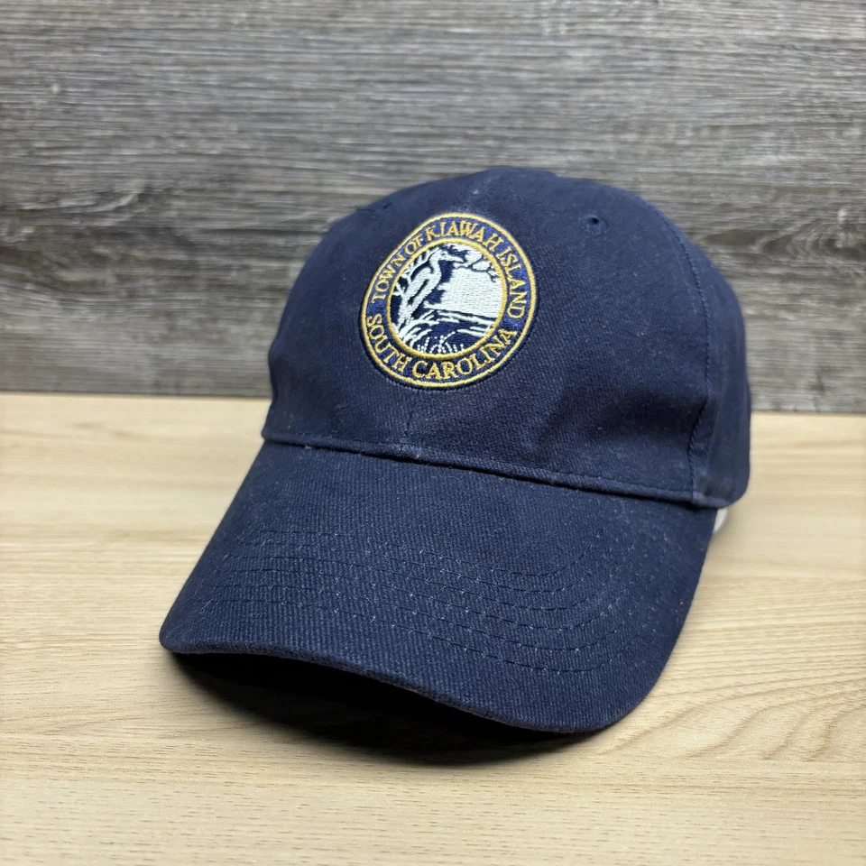 Кепка Town of Kiawah Island кепка с ремешком на спине мужская темно-синяя пляжная Patrol Южная Каролина - Изображение 3 из 4