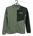 Adidas Terrex women's Polar Fleece Apparel Hiking Senderismo Hoodie Jacket Sz S