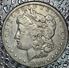 1900O  Morgan Silver Dollar Uncertified Extra Fine Circulated Condition