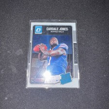 2016 Donruss Optic - Rated Rookie Cardale Jones #155 (RC)