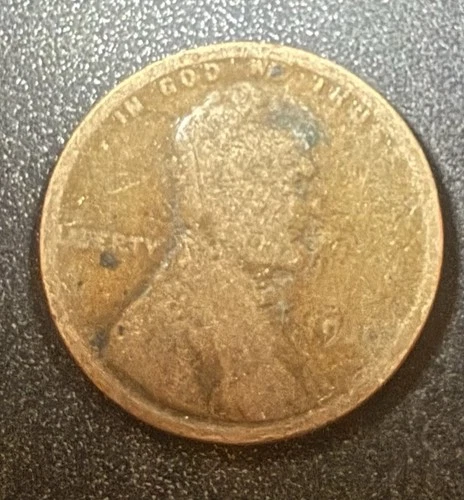 1910 Lincoln Wheat Cent  ~ Strike ~ Off Center ~ Error