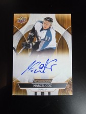 2024-25 Upper Deck Engrained Icons MARCEL GOC Base Autograph #CA-OG - SJ Sharks