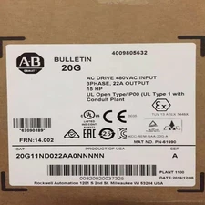 Allen-Bradley  Original Genuine Inverter 20G11ND022AA0NNNNN US Free Tax