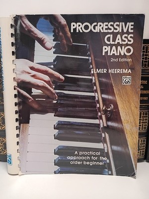 Progressive Class Piano Heerema Older Beginner Alfred Keyboard Method Comb-Bound
