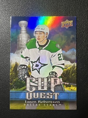Jason Robertson 2025-26 Upper Deck Series 1 Cup Quest Dalllas Stars 