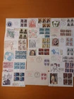 TEM23065 - ITALY REP.  - 41 FDC ALL DIFFERENT FRANKED WITH QUARTERS