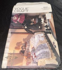 Vogue Craft 8241 Pattern-Victorian Doll Clothes-Uncut By Linda Carr